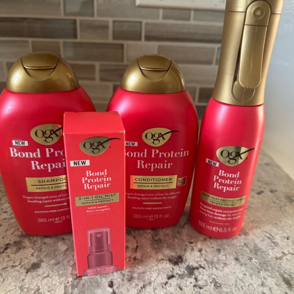 OGX Bond Protein Repair Hair Care Set